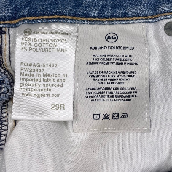 NWT AG Adriano Goldschmied Women’s Alexxis Jean Shorts - Picture 5 of 6